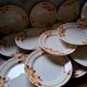 Suite of 21 stencilled plates