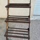 Industrial straight iron staircase loft workshop