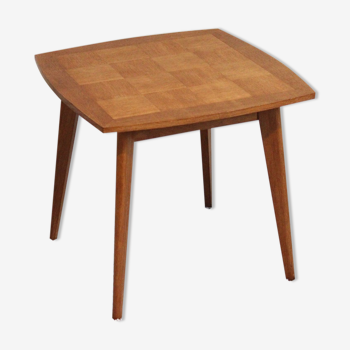 Scandinavian-style vintage wooden coffee table