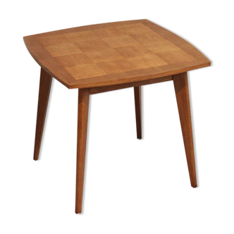 Scandinavian-style vintage wooden coffee table