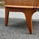 Golden oak bookcase 1950