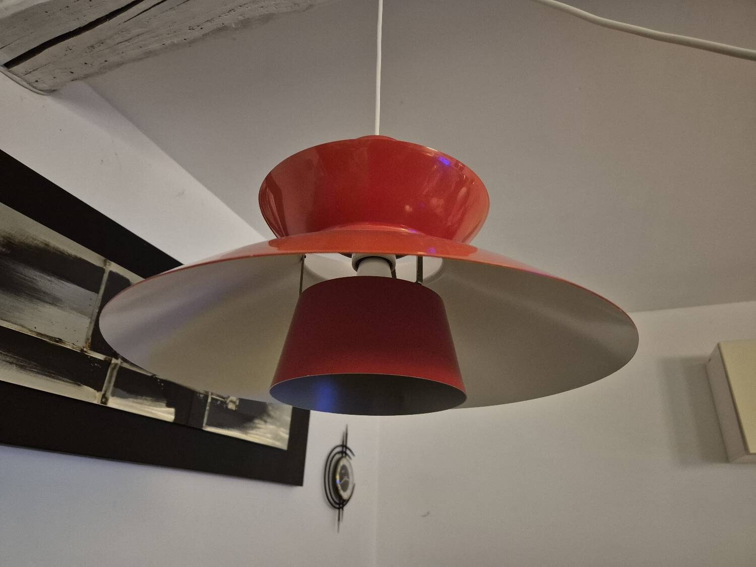 Danish vintage pendant lamp Nordisk Solar