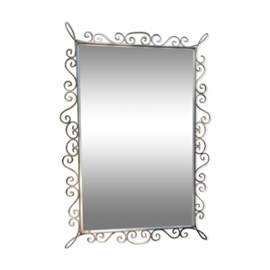 miroir fer forgé années