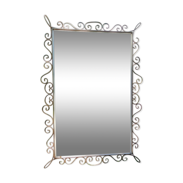 Miroir fer forgé années 1960 — Beyit