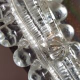 Venetian mirror 22cm X 24 cm Murano glass to pose 50s
