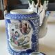 Théière japonaise en porcelaine fine, motifs Geishas, estampillé
