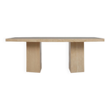 Dinner Table in Travertine, France, 1960s