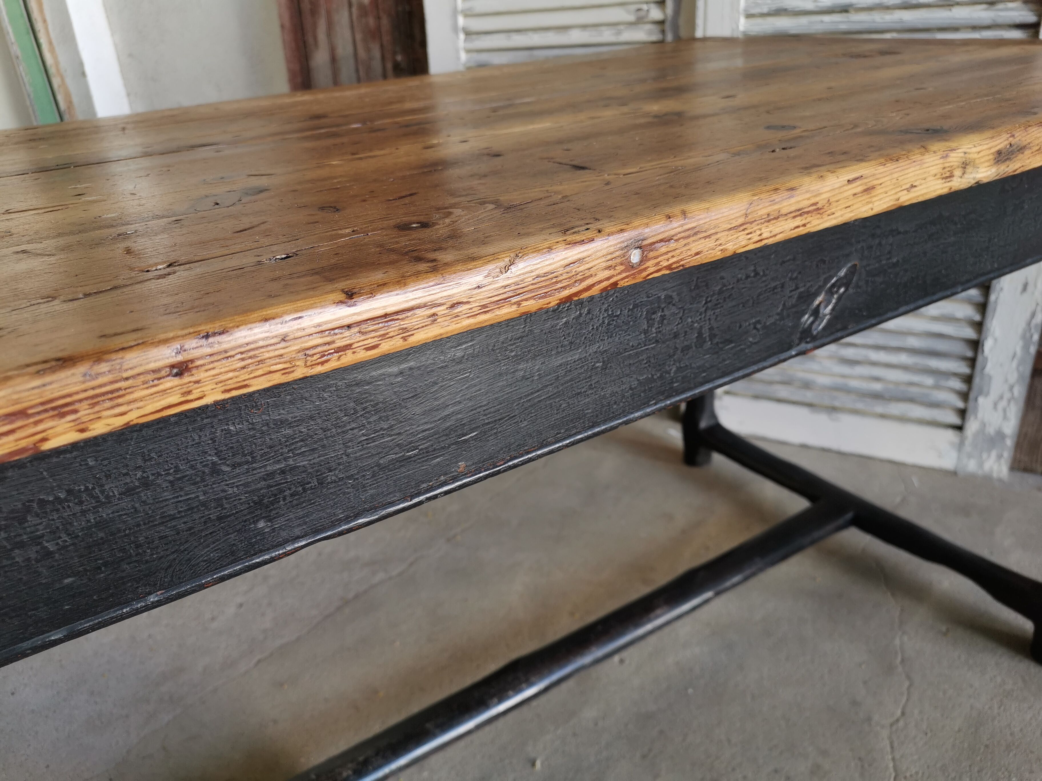 Old farm table