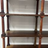 Library with a central wooden recess, 20th century.