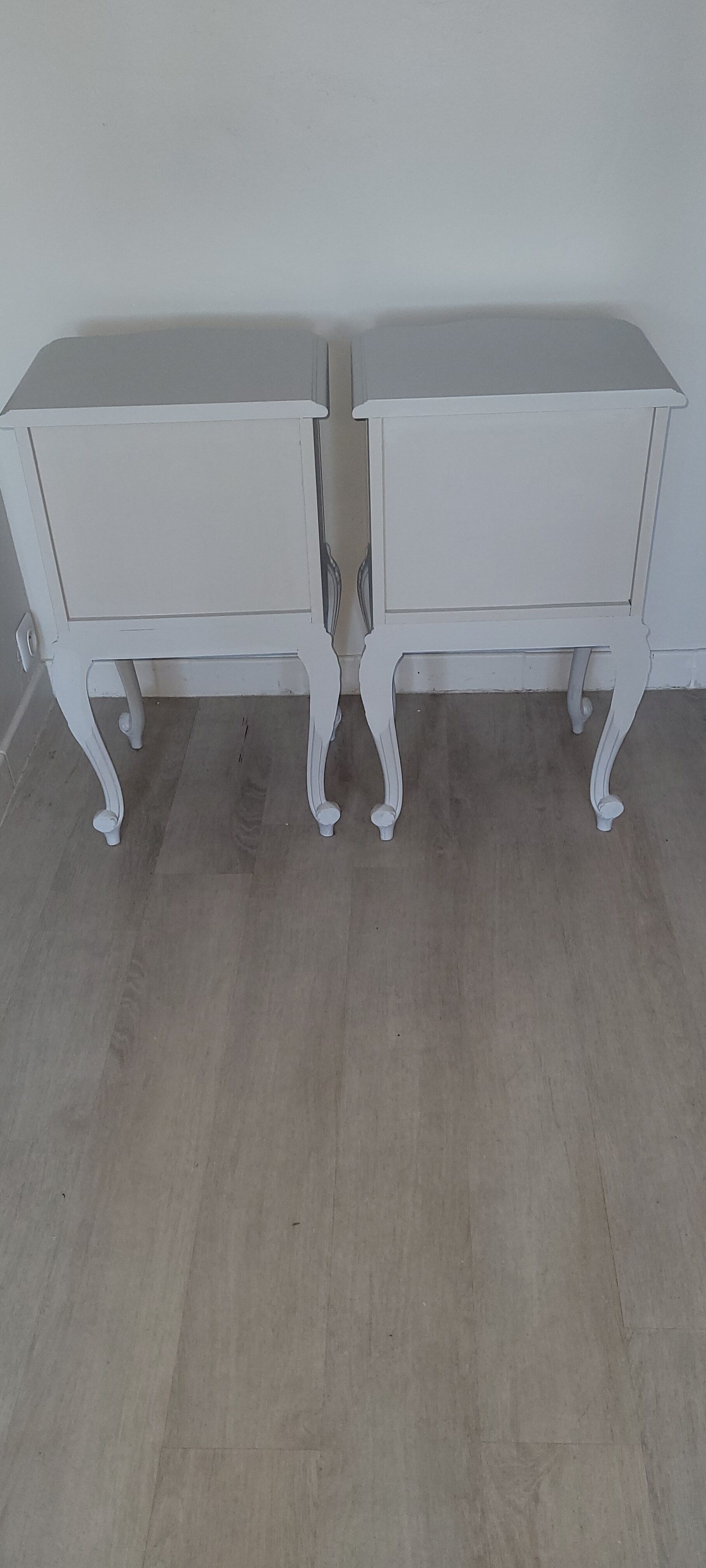 Louis XV style bedside tables