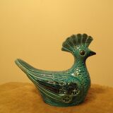 Paon céramique Bitossi