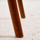 Beech and rattan armchair