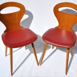 Pair of Baumann Chairs, Ant model - Vintage 1950s