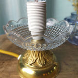 Bohemian crystal table lamp