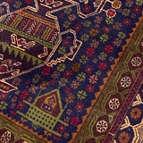 Tapis afghan Baluch vintage 148x87cm