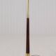 Modern mid-century brass trumpet-shaped floor lamp, Sweden, 1960s.