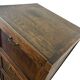 Commode à tiroirs vintage en bois / armoire d'archives / armoire de notaire