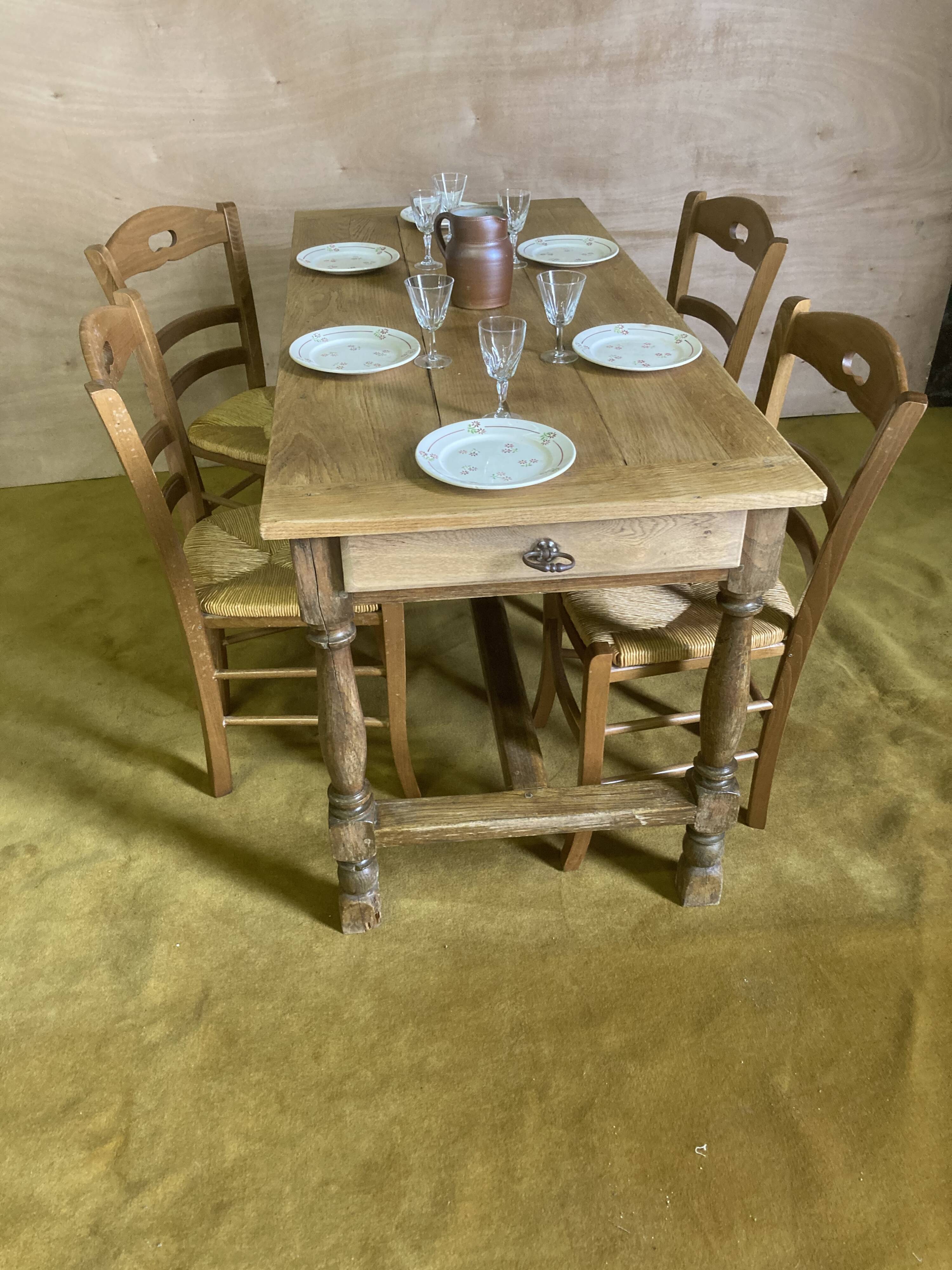 Farm table top brut