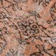5x8 Peach Orange Handmade Wool Vintage Rug, 144x234Cm