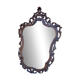 Large Louis XV wall mirror, carved wood, rocaille – 19th century