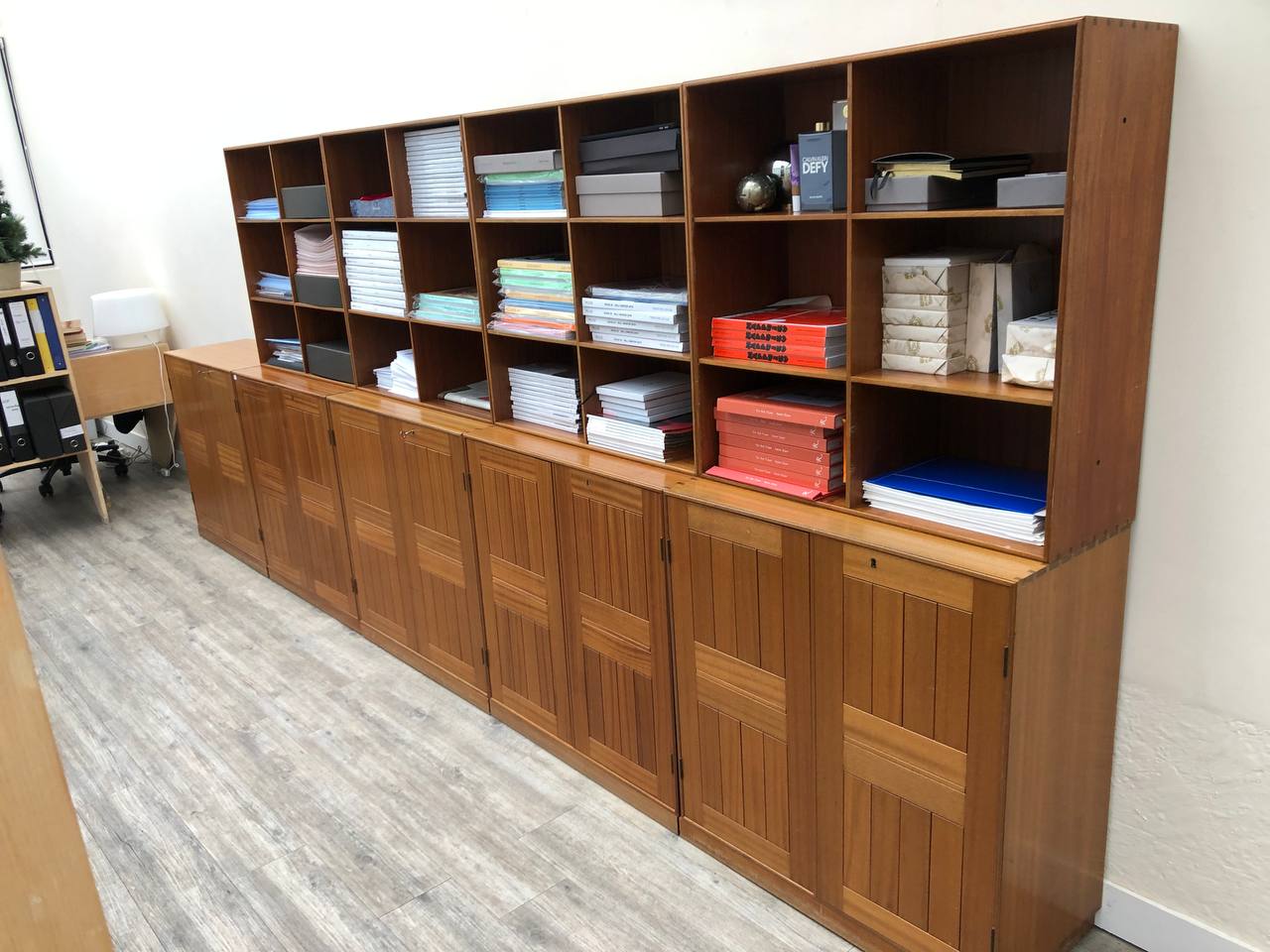 Wooden bookcase