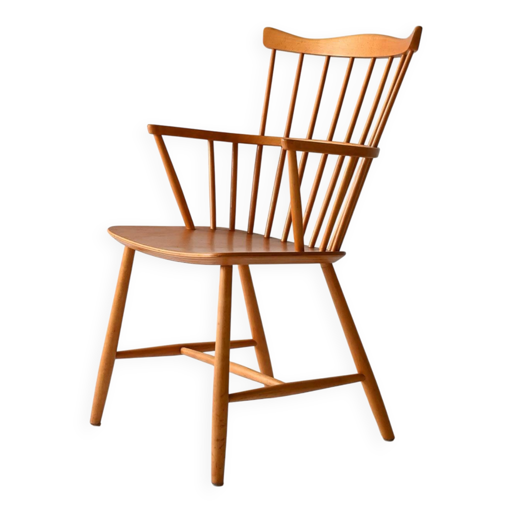 Chaise originale J52B de Børge Mogensen | Selency