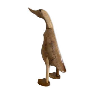 Decorative wooden duck