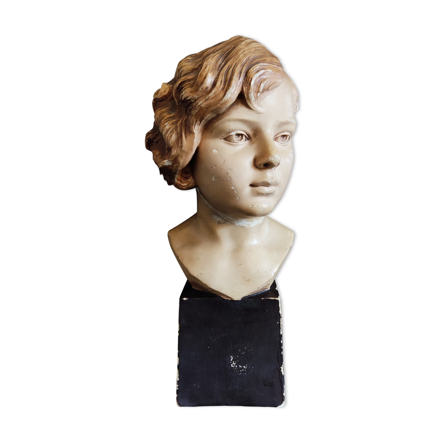 Bust young girl art deco