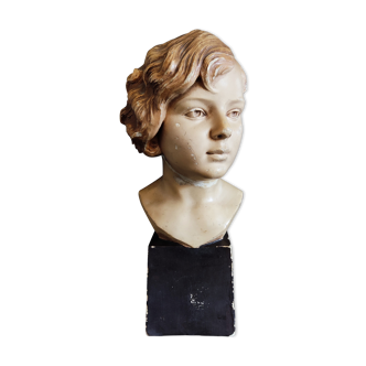 Buste jeune fille art déco