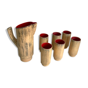 pichet et ses 6 verres