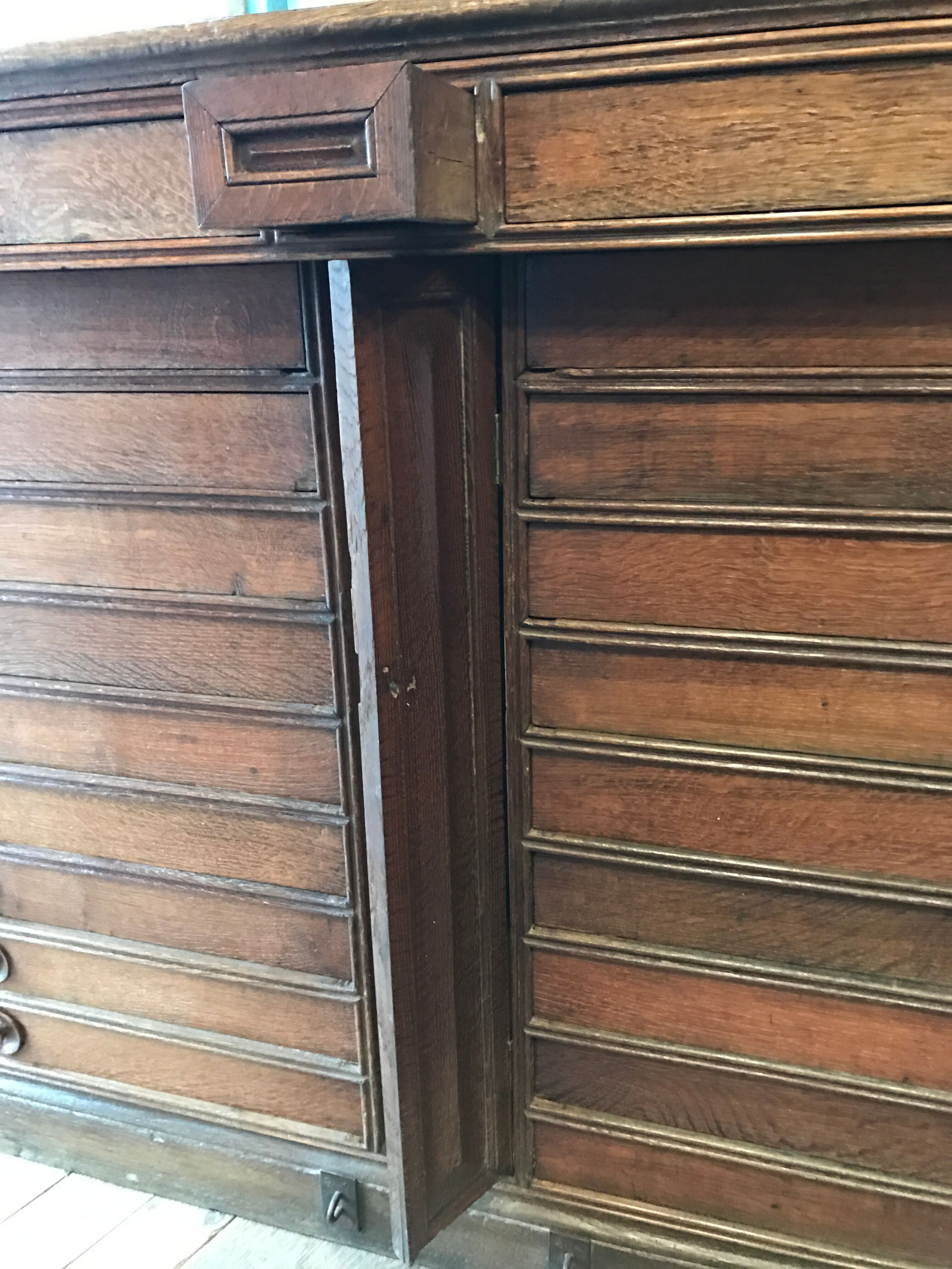 TRADE IN MASSIVE OAK DESK 1900