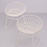 Pastoe KM05 wire stool Cees Braakman 1950s Holland