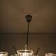 Art deco chandelier with 5 arms of light
