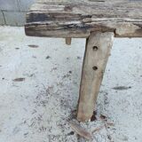 198 cm old wooden workbench carpenter