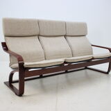 1980s Bentwood Three Seater Sofa, Ton Czechoslovakia