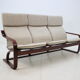 1980s Bentwood Three Seater Sofa, Ton Czechoslovakia