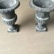 Pair of Medici style Planter Vases Anthracite Grey.