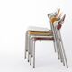 4 Stacking Chairs Vintage, Drabert by Samas Parlando, 1980s, Germany