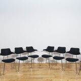 Model VL118 dining chairs by Vermund Larsen for Vermund Larsen A/S, Denmark, 1960s, set of 8