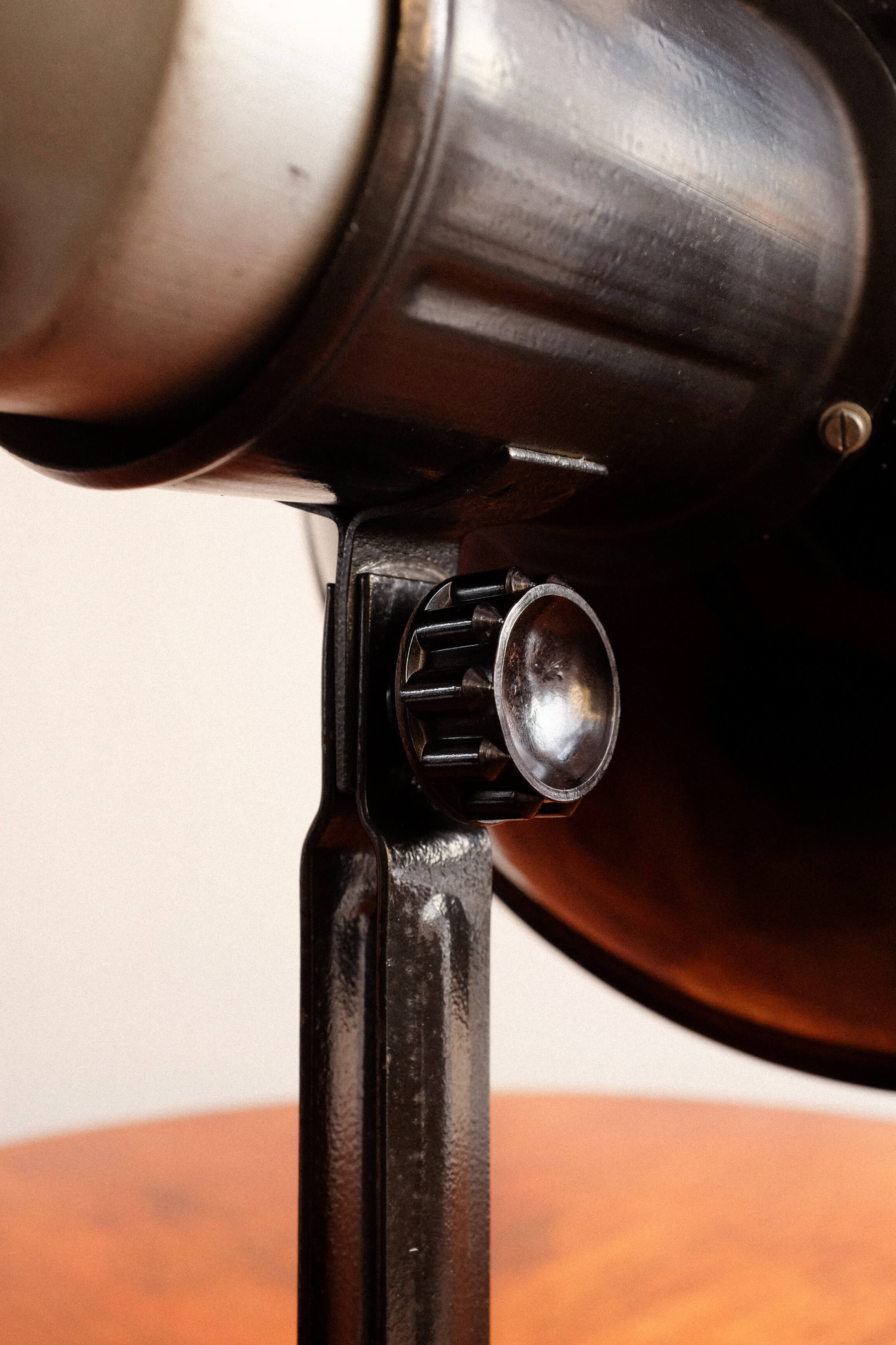 Industrial Czechoslovakian Adjustable Table Lamp, 1960s