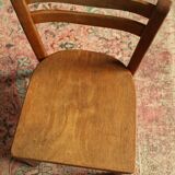 Chair bistro child wood