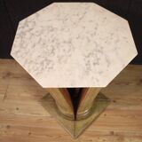 Particular side table with onyx top from the 70s