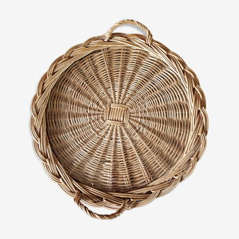 Rattan tray