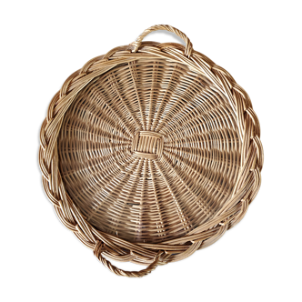 Rattan tray