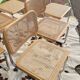 Set of 6 B32 chairs Marcel Breuer Italy design -1970s