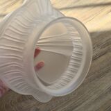 Opaline glass pendant lamp, 60-70s