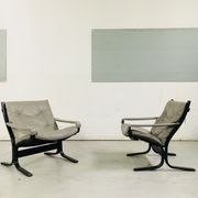 Pair of armchairs "Siesta" gray of Ingmar Relling to Westnofa