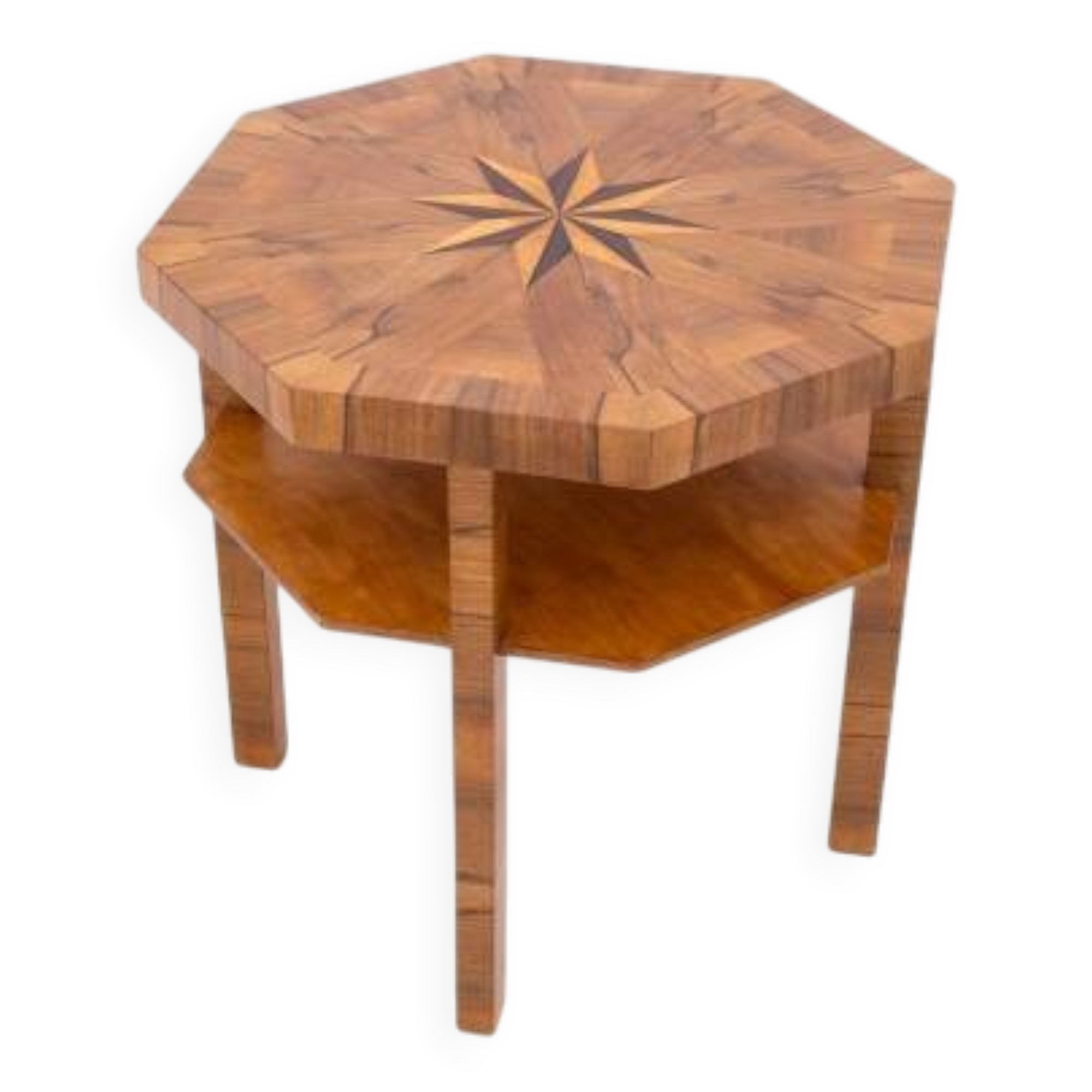 Art Deco round table, Poland, 1950s.