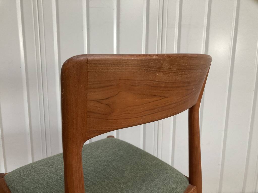 Kai Kristiansen Danish Teak Dining Chair K.S. Mobler Set of 6