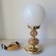 Onyx and opaline lamp